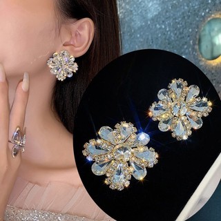 YM Concept Bông Tai Đính Đá size Lớn Sang Trọng - PK0067