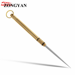 Hotwind Titanium Toothpick Keychain Multi-Purpose Outdoor Camping Tool More Durable Than Floss