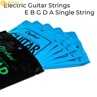 Vui vẻ| dây đàn guitar điện orphee e b g d một dây đơn siêu nhẹ đồng hồ đo 009-042