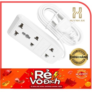 Ổ cắm VINAKIP 3 ngả liền dây đa năng S11-2 mét/3 mét