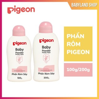[Chính Hãng] Phấn rôm sẩy Pigeon chop bé nắp màu 100g / 200g