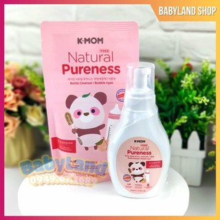 Nước Rửa Bình Sữa K-mom Hàn Quốc - Nước rửa rau củ quả hữu cơ Kmom