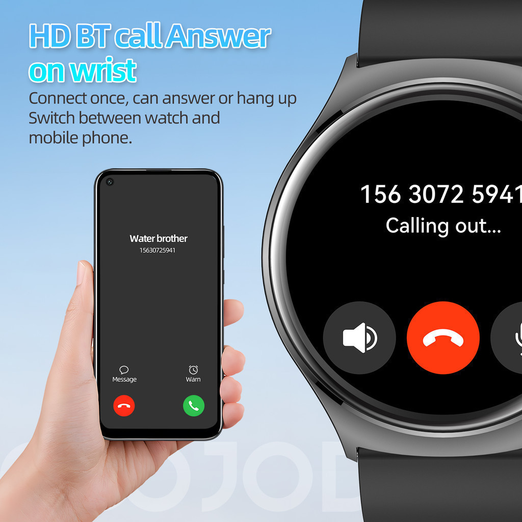 Đồng hồ thông minh GOOJODOQ IP67 Máy đo oxy Chống nước Đồng hồ đo áp suất Tương thích Chính hãng | BigBuy360 - bigbuy360.vn