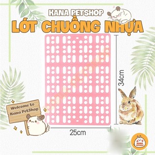 Tấm lót chuồng nhựa 🐹FREESHIP🐹 Tấm Lót Chuồng Nhựa Chống Đau Chân cho Guinea Pig (bọ ú, chuột lang), thỏ ....