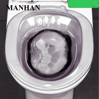 Ghế Ngồi toilet Có Lỗ Thoát Nước Tiêu Chuẩn Cho Phụ Nữ Lớn Tuổi,Chậu Xông Rửa vệ sinh trong suốt dành cho người già chậu rửa mông, xông vùng kín cho nam và nữ đồ dùng phòng tắm,Chậu xông vùng kín sau 