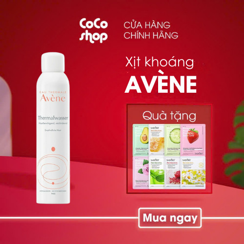 CODavene xịt khoáng avene 300ml xịt khoáng cấp ẩm avene  xịt khoáng dưỡng ẩm Cấp Nước Giảm Kích Ứng 