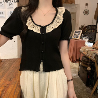 FANYIXIAO áo len cardigan áo khoác cardigan Korean Đơn giản Cổ điển Thời trang WCS2480KPO 35Z240830