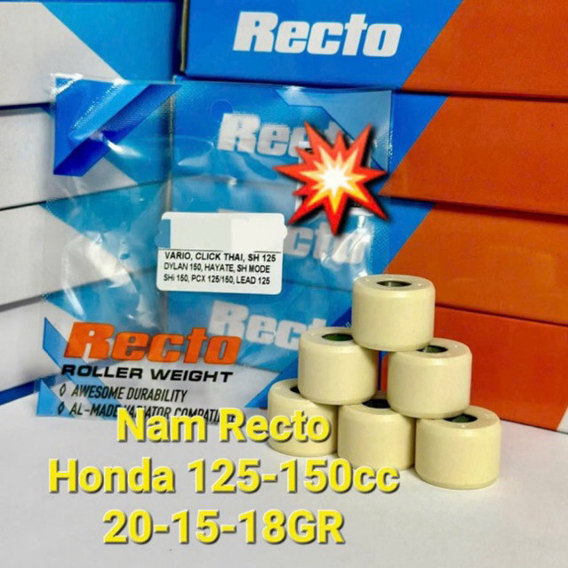 Bi nồi [18gam] Honda 125-150,ab 125-150,vario 125-150,sh 125,sh 150,sh mode,pcx 125-150,click 125,le