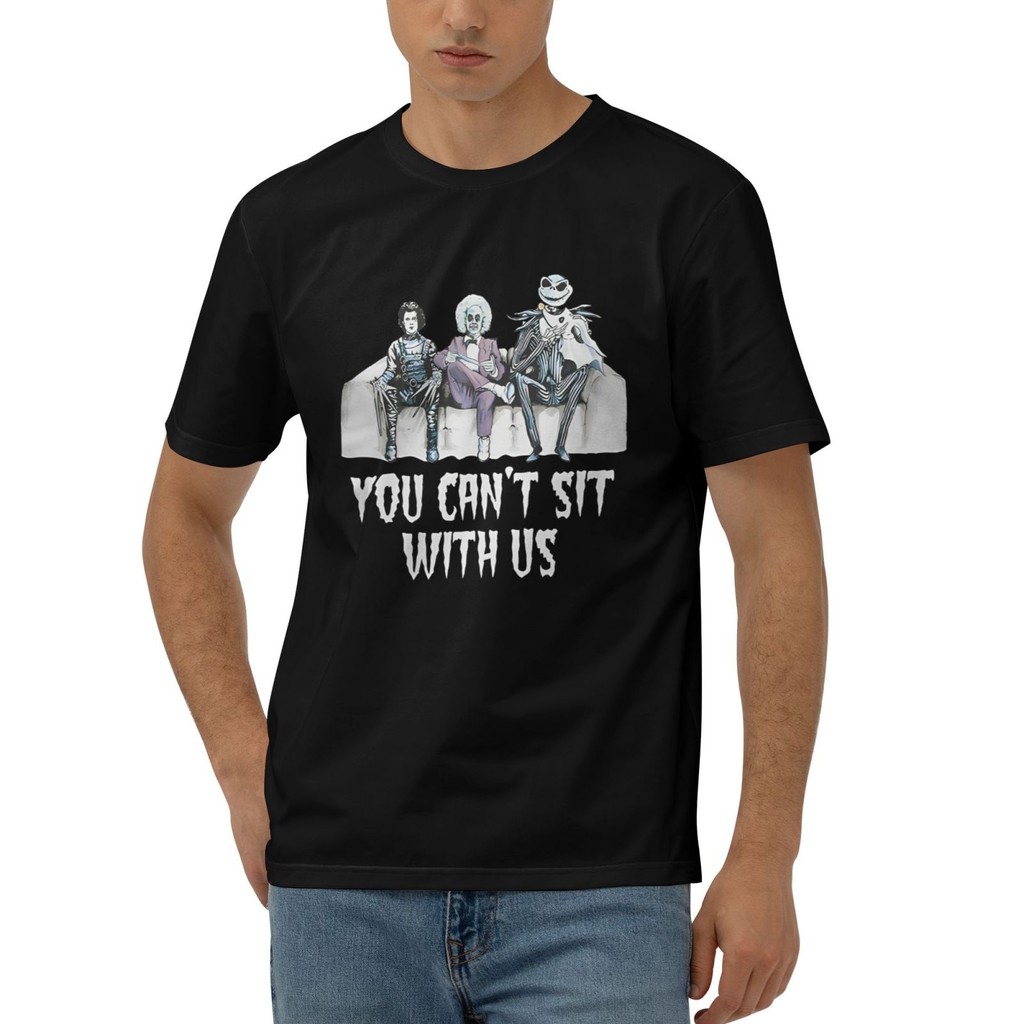 Tim Burton Phim Beetlejuice Edward Scissorhands Jack Skellington Thú Vị Mới Lạ Nam Áo Thun Cotton Mớ