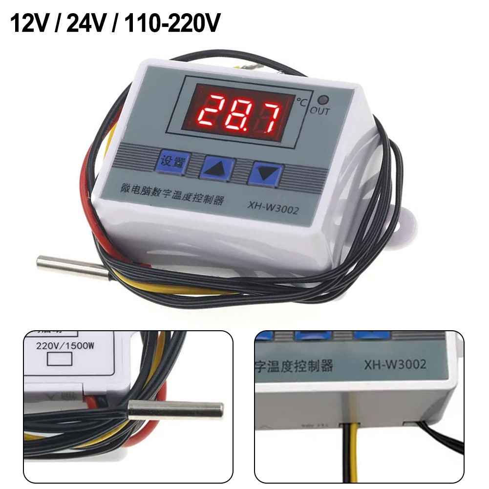#ROYALLADY#Temperature Meter -50-120 Degrees 10A LCD Display Temperature Controller