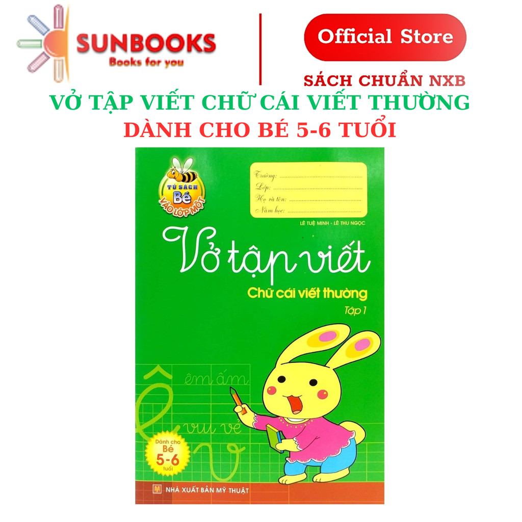 Sách Tủ Sách Bé Vào Lớp 1 - Vở Tập Viết Chữ Cái Viết Thường (Tập 1)