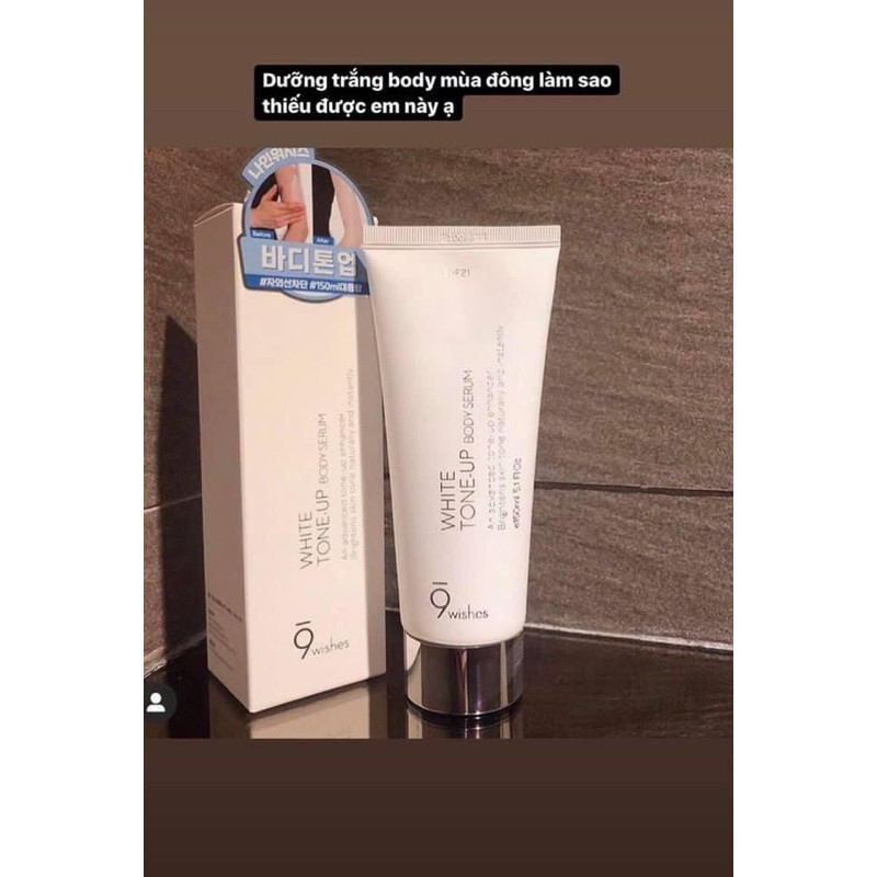 Kem dưỡng trắng Body 9wishes - Tone Up Body Serum