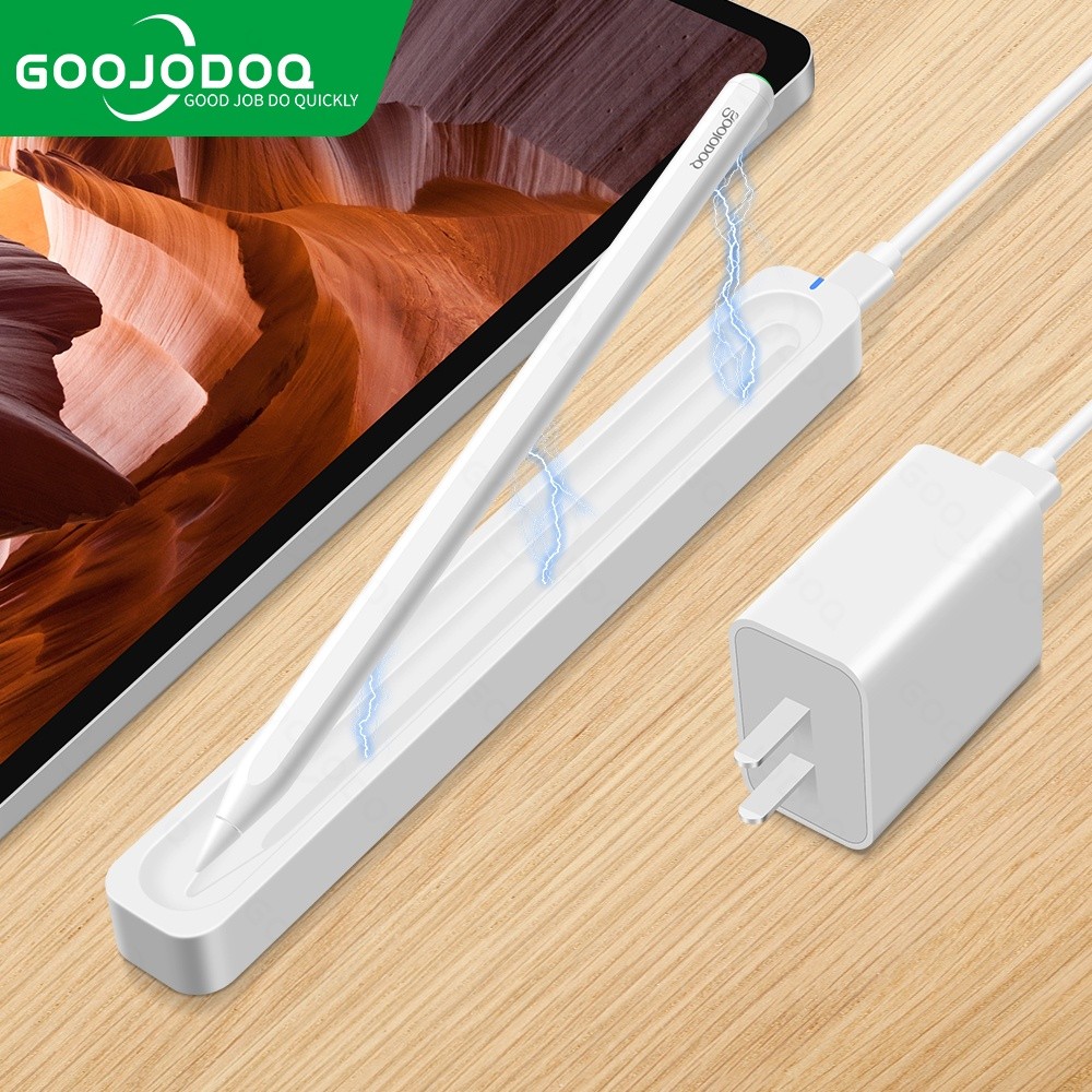 GOOJODOQ  Stylus Sạc Cho GD13 Stylus Pencil WIith Palm Rejecting Cho for Ipad Air 4 5 Pro 11 12.9 Mi