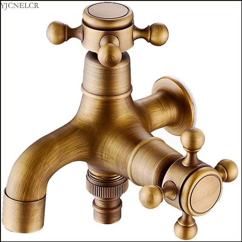 European Style Antique Faucet Dual Purpose Mop Pool Faucet Wall Mounted