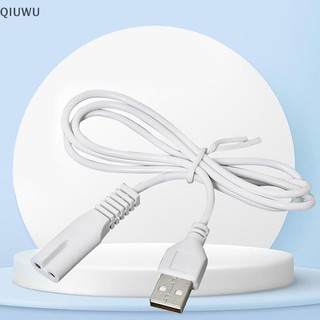 Dây sạc cáp USB QIUWU Phù hợp với máy cạo râu đèn pin 5V lỗ dây tóc 1.8.