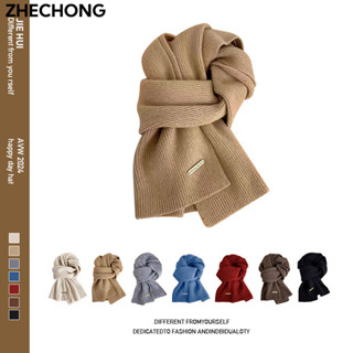 ZHECHONG khăn choàng cổ khăn quàng cổ WSP24A053V 41Z241012