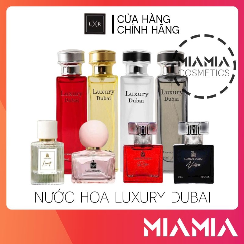 Nước Hoa Luxury Dubai Mùi Nam Nữ Chính Hãng 50ml - 30ml