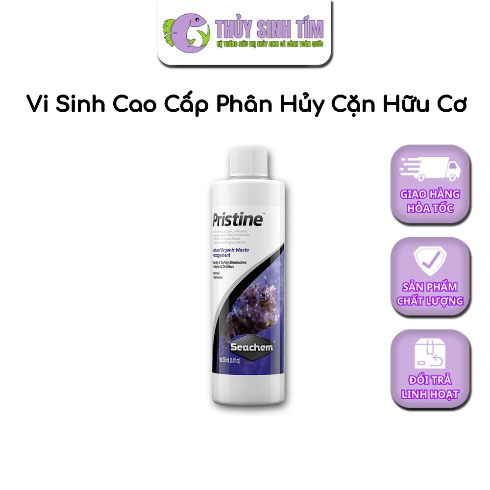 Vi Sinh Cao Cấp Xử Lý Nước Seachem Pristine