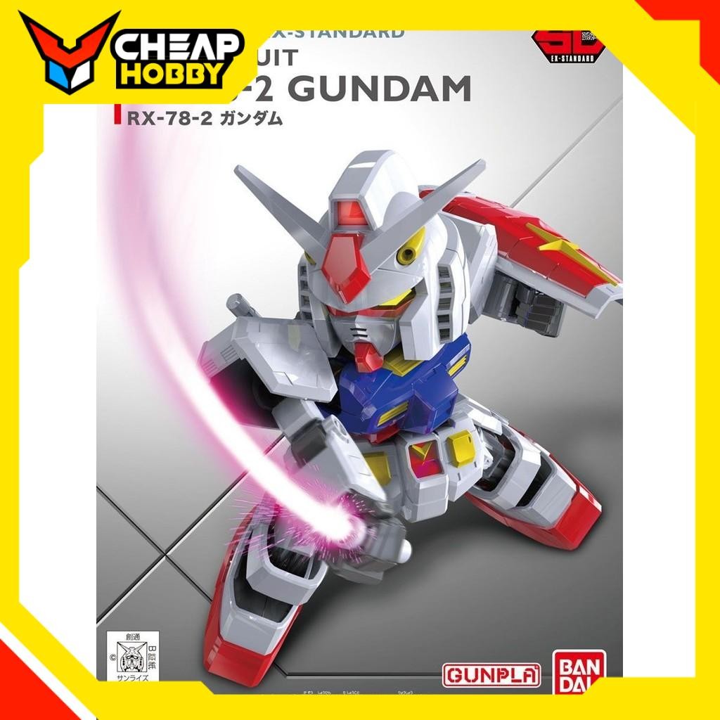 Mô Hình Lắp Ráp Gundam SD GUNDAM EX-STANDARD RX-78-2 GUNDAM của Bandai Nhật Bản