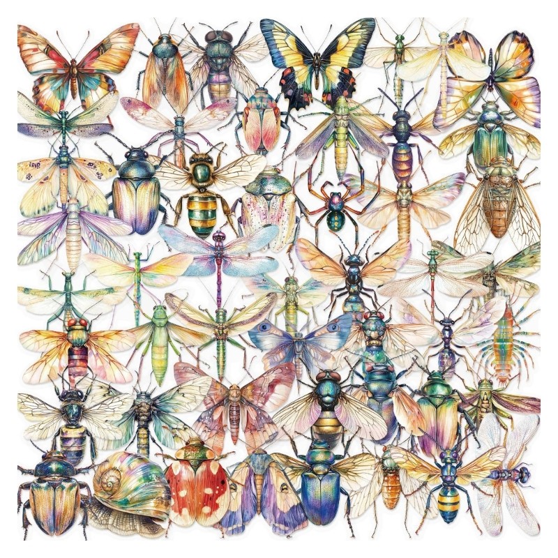 QUUM 50 Tờ Nhãn Dán Hành Lý Nhãn Dán Phần Thưởng Nhãn Dán Màu Nước Nhãn Dán Graffiti