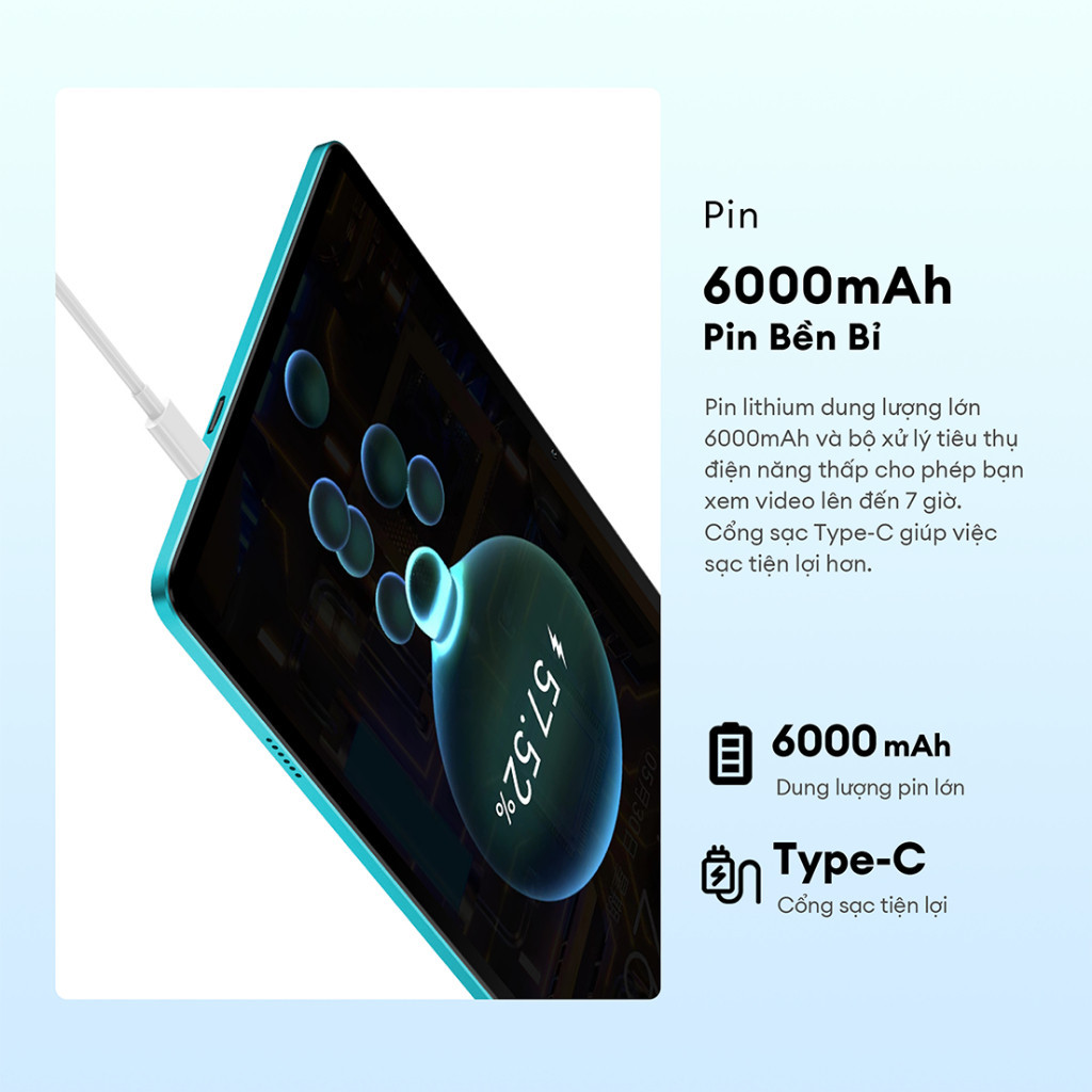 [PHIÊN BẢN MỚI] Máy Tính Bảng Teclast P30 12GB(4+8)/128GB| HD 11” | 6000mAh| 2 Loa Kép | Hàng Chính Hãng | BigBuy360 - bigbuy360.vn