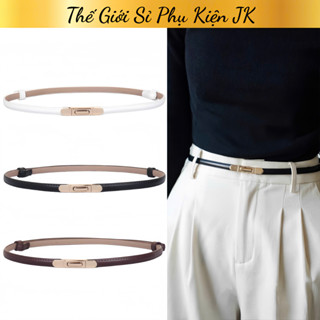 Thắt Lưng Nữ, Belt Nữ Bản Nhỏ Da Mềm Thời Trang Phong Cách Hàn Quốc_Dây Nịt Nữ Phối Đồ Cực Xinh (MM4)