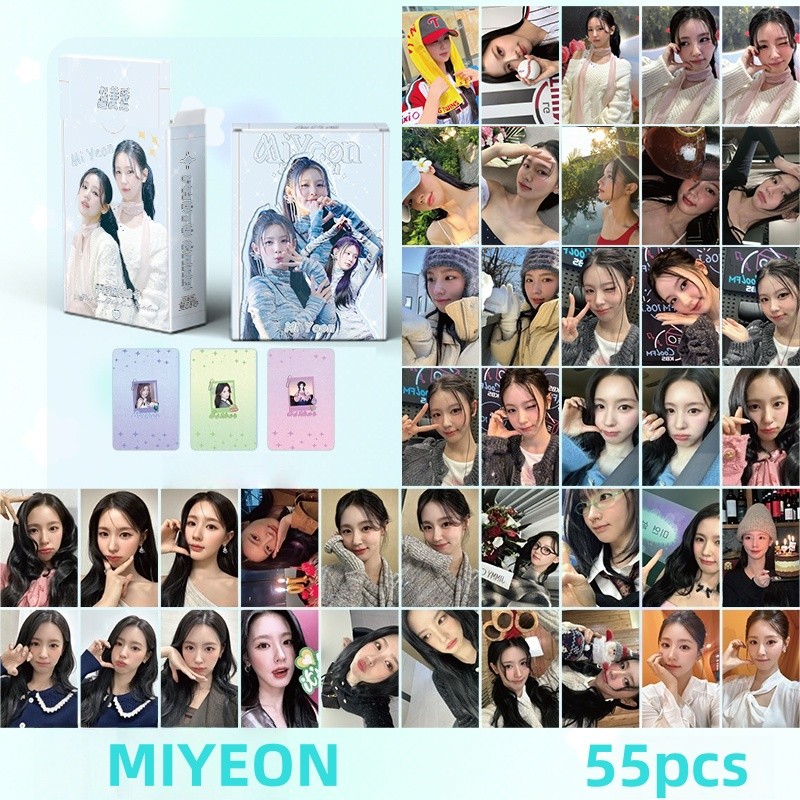 10-127 chiếc I-DLE We Are Hologram Laser LOMO thẻ I SWAY 2nd Full Album Super Lady Photocards GIDLE 