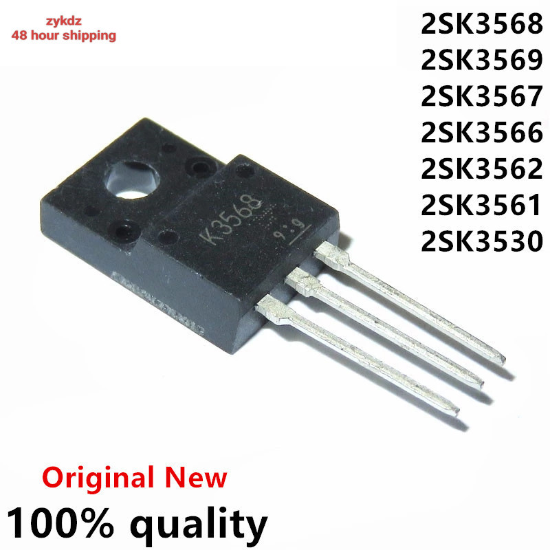 Sản Phẩm Mới 10 Chiếc 2SK3568 TO-220F K3568 TO-220 2SK3569 K3569 2SK3567 K3567 2SK3566 K3566 2SK3562
