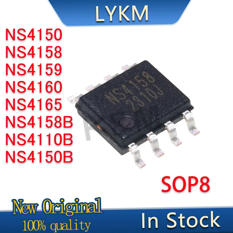 1-5 CÁI NS4150C NS4158 NS4159 NS4160 NS4165 NS4158B NS4110B SOP8 NS4150B MSOP8 chip khuếch đại âm th