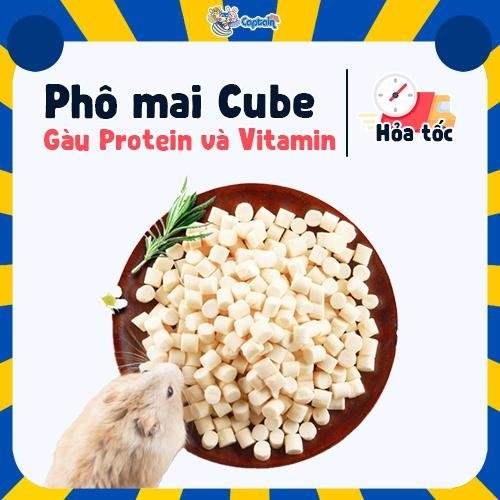 Đồ Ăn Vặt Cho Hamster - Phô mai cube