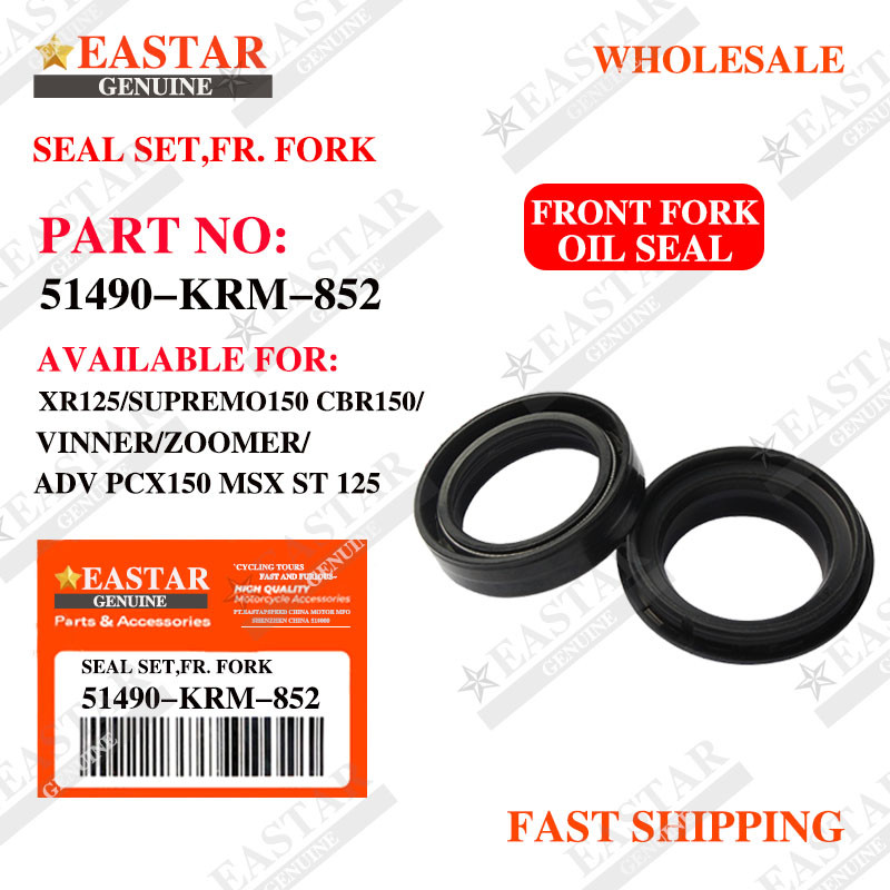 Con dấu dầu phuộc trước 51490krm852 XR125 / 150 / Supremo CBR150 ADV PCX150 Zoomer GTR được bán mỗi 