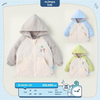   MOMPA  áo khoác gió cho bé trai bé gái hãng mompa 