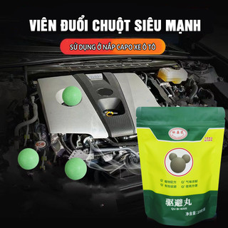 Viên đuổi Chuột Siêu Mạnh, Sử Dụng ở Nắp Capo ô tô Chống Cắn Dây Điện, hiệu quả tức thì