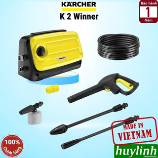 Máy xịt rửa xe cao áp Karcher K2 Winner - 1400W - Sản xuất tại Việt Nam