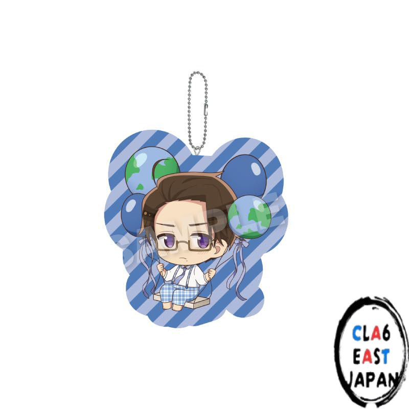 Hetalia World★Stars Austria Balloon Cushion Keychain