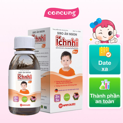 Siro Ăn ngon ích nhi Plus (Lọ 100ml) - concung