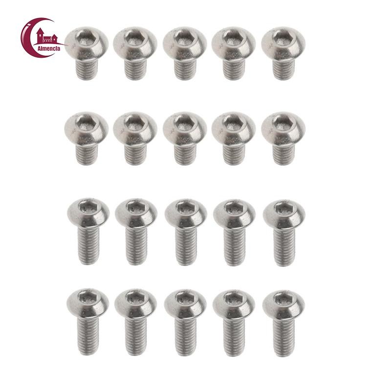 Vít Titan được đánh bóng M3 Vít ổ cắm lục giác Allen, Số lượng 10 miếng, M3 x 6mm, M3 x 8mm, M3 x 10