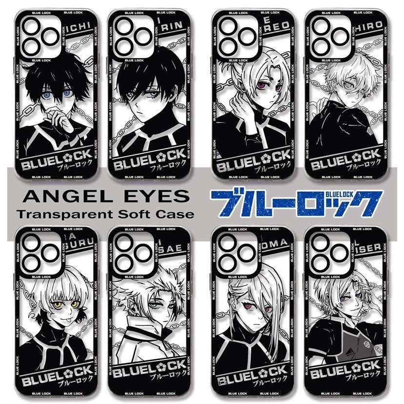 Anime Blue Lock Isagi Yoichi Nagi Seishiro Bachira Meguru Ốp Điện Thoại Redmi Note 13 12 11 10 Pro M