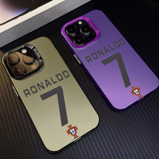 Ốp Điện Thoại Họa Tiết RONALDO Số 7 Sáng Tạo Tương Thích Cho IPhone 15 13 11 14 12 Pro MAX 7 / 8 Plus Se2020 X / XS MAX XR Boutique Ốp Điện Thoại