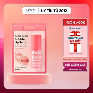 Tẩy tế bào da chết môi sủi bọt Bubi Bubi Lip làm hồng môi 10ml - tẩy da chết môi cao cấp