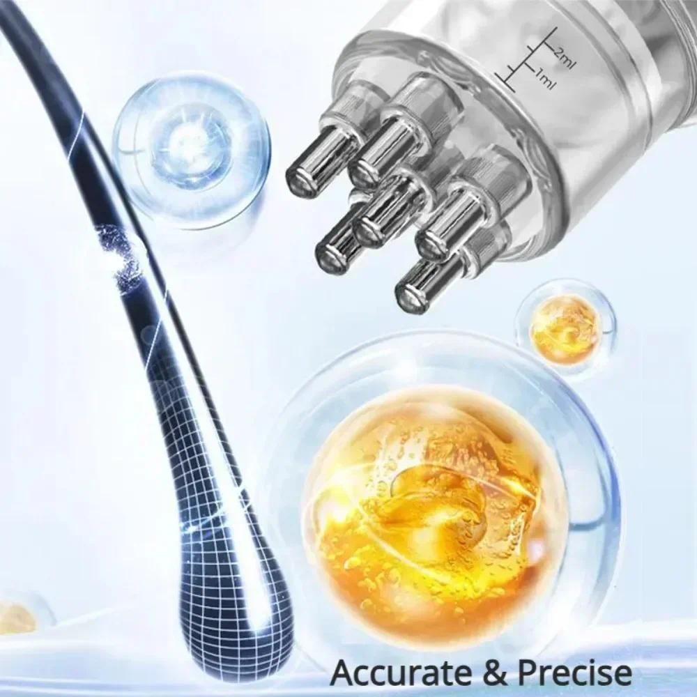 Da Đầu Applicator Lược Lỏng Di Động Mini Massage Lược Tinh Dầu Chất Lỏng Hướng Dẫn Máy Mát Xa Chống Rụng Tóc Da Đầu Dụng Cụ Chăm Sóc