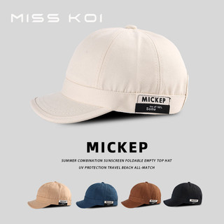 Misskoi  Mũ Lưỡi Trai Mềm Chống Nắng Phong Cách Đường Phố Nhật Bản Hợp Thời Trang Cho Nam Và Nữ