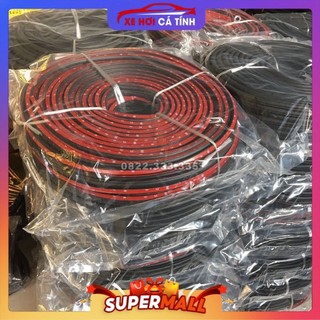 BÁN BUÔN 100m gioăng cao su chữ D 10x10 loại tốt sẵn băng keo 3m siêu dính hàng có sẵn nhiều ship cod toàn quốc