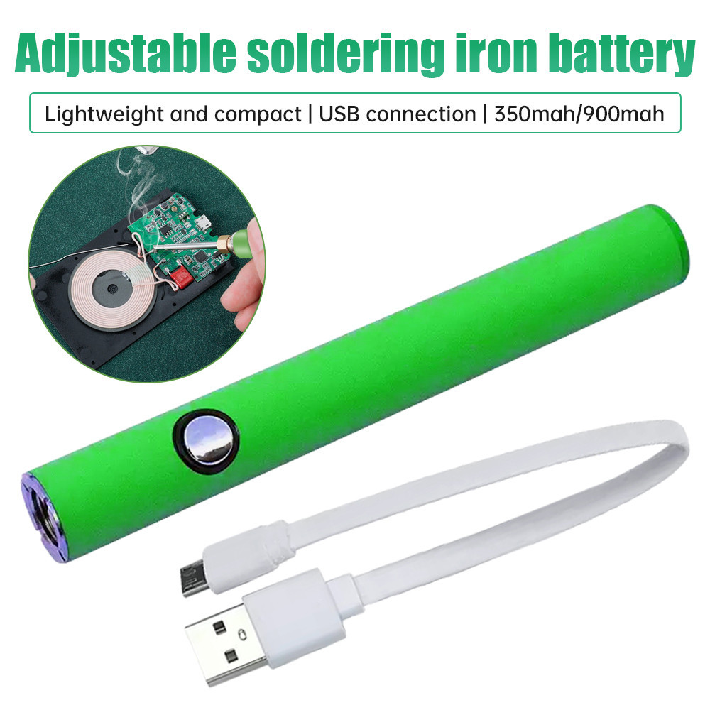 Voktta 380mAh 510 Chủ Đề Pin Bút Hàn Sắt Hình Nút Pin Thiết Bị Nhiệt Điều Chỉnh Bộ Làm Nóng Phụ Kiện