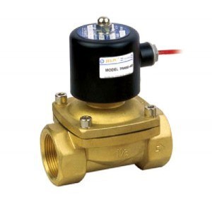 Van điện từ 220V 2W-160-15 ren 21mm Tốt - Điện 220V