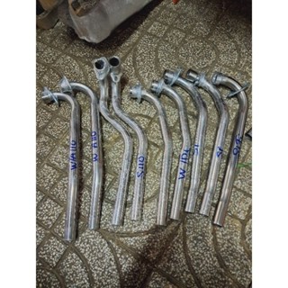 Cổ Pô Inox 27 loại Dày cho Sirius Wave hàn lắp ráp pô zin Teen Top