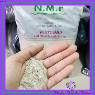 Cát Thạch Anh Trắng (1kg) - Trải Nền Trang Trí Bể Cá, Bể Thủy Sinh