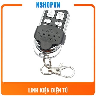 Remote học lệnh tần số 433Mhz có thể sao chép một số loại remote cửa cuốn, điều khiển từ xa