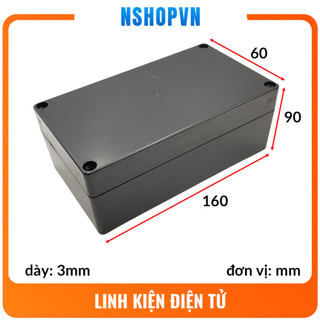 Hộp nhựa chữ nhật I 160x90x60mm