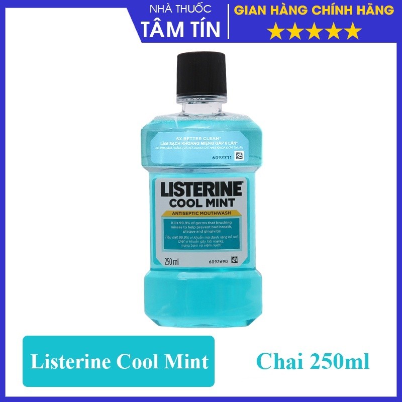 Nước súc miệng Listerine 250ml